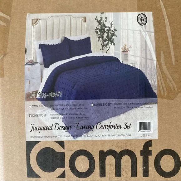 Marry Home Confort 3 Pices Set | New on Box | Size King - Picture 5 of 10